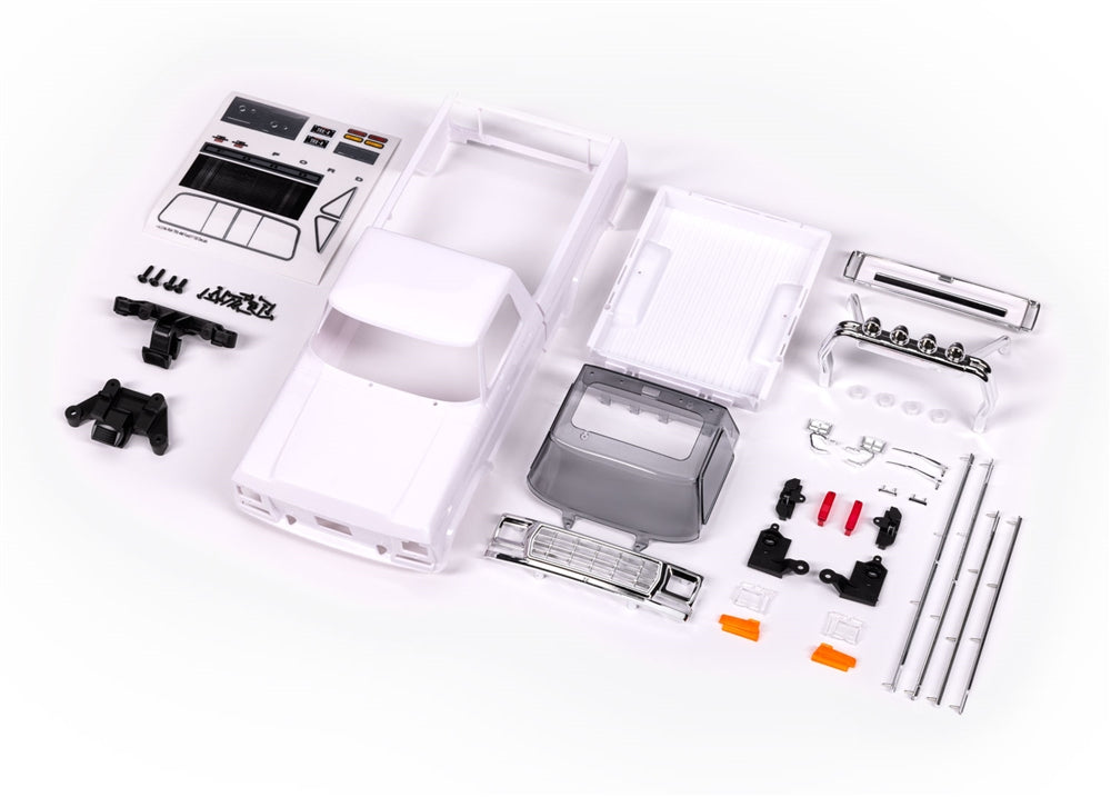 Traxxas TRX-4M Body, Ford F-150, Complete (unassembled), White