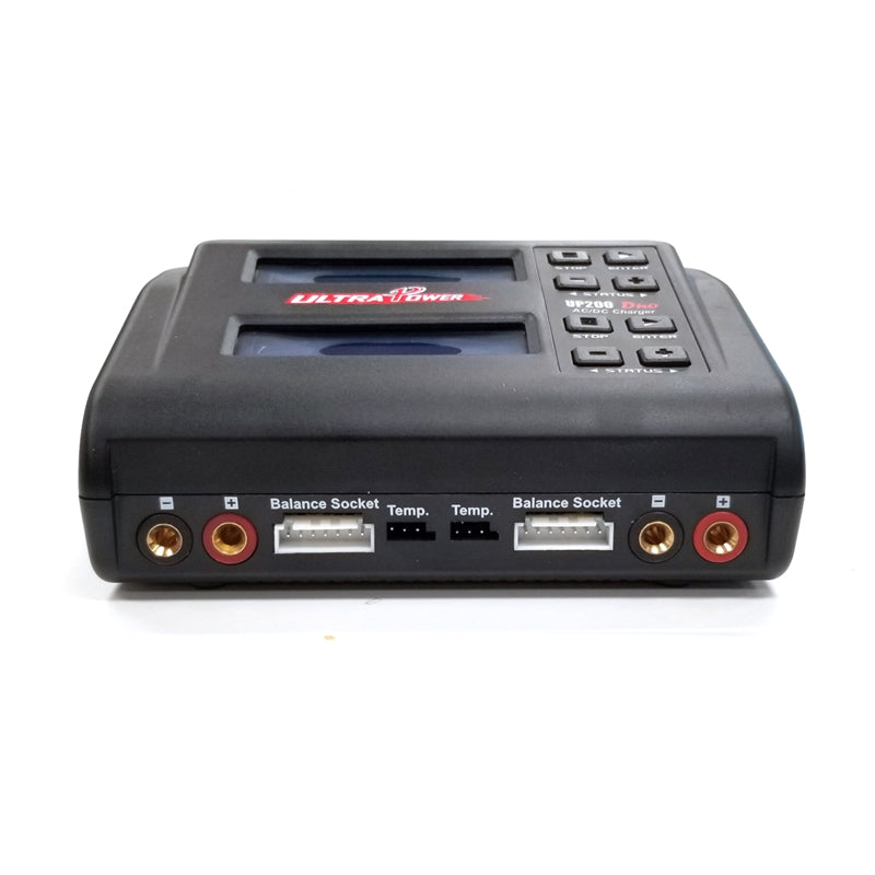 Ultra Power UP200 DUO 200W Dual Port Multi-Chemistry AC/DC Charger