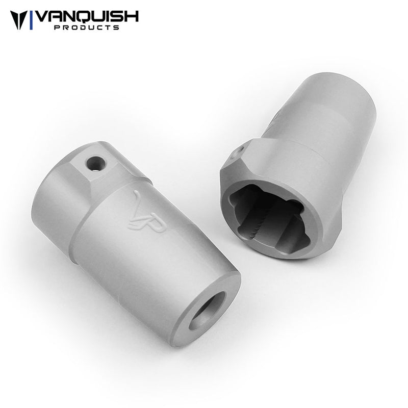 Vanquish Products Axial SCX10 Lockouts Clear Anodized