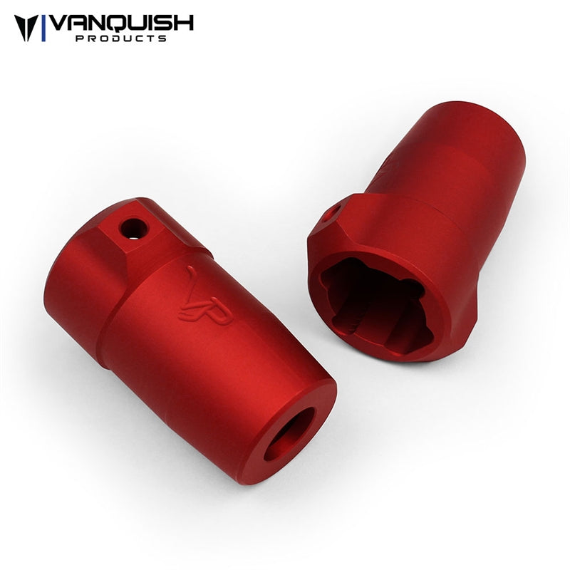 Vanquish Products Axial SCX10 Lockouts Red Anodized