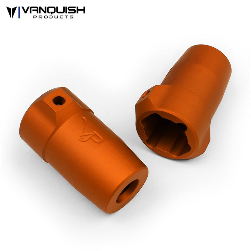 Vanquish Products Axial SCX10 Lockouts Orange Anodized