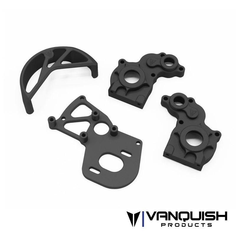Vanquish Products 3-Gear Transmission Kit Black Anodized