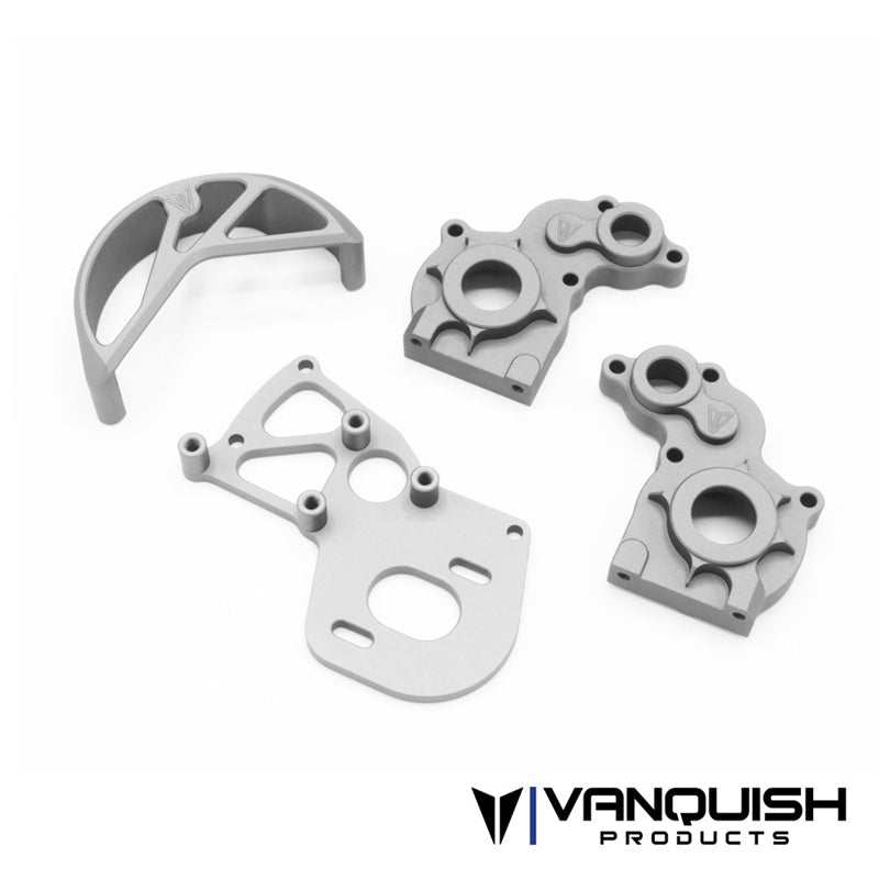 Vanquish Products 3-Gear Transmission Kit Clear Anodized