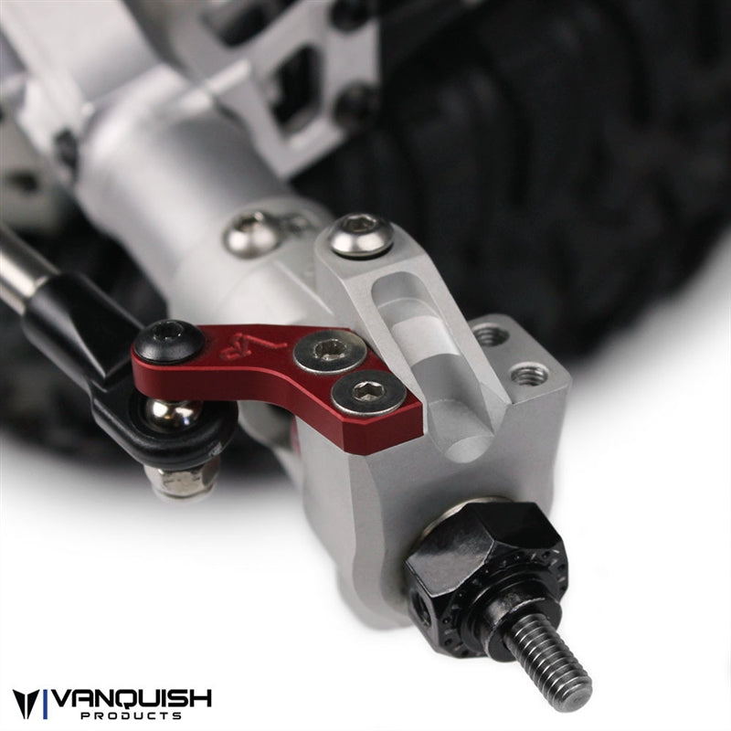 Vanquish Products Axial AR60 Steering Knuckles Orange Anodized