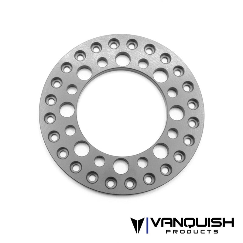 Vanquish Products 1.9" Holy Beadlock Grey Anodized (1)