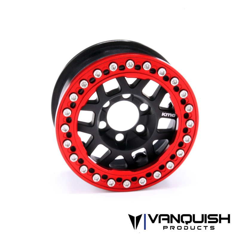 Vanquish Products 1.9" Dredger Beadlock Ring Red Anodized