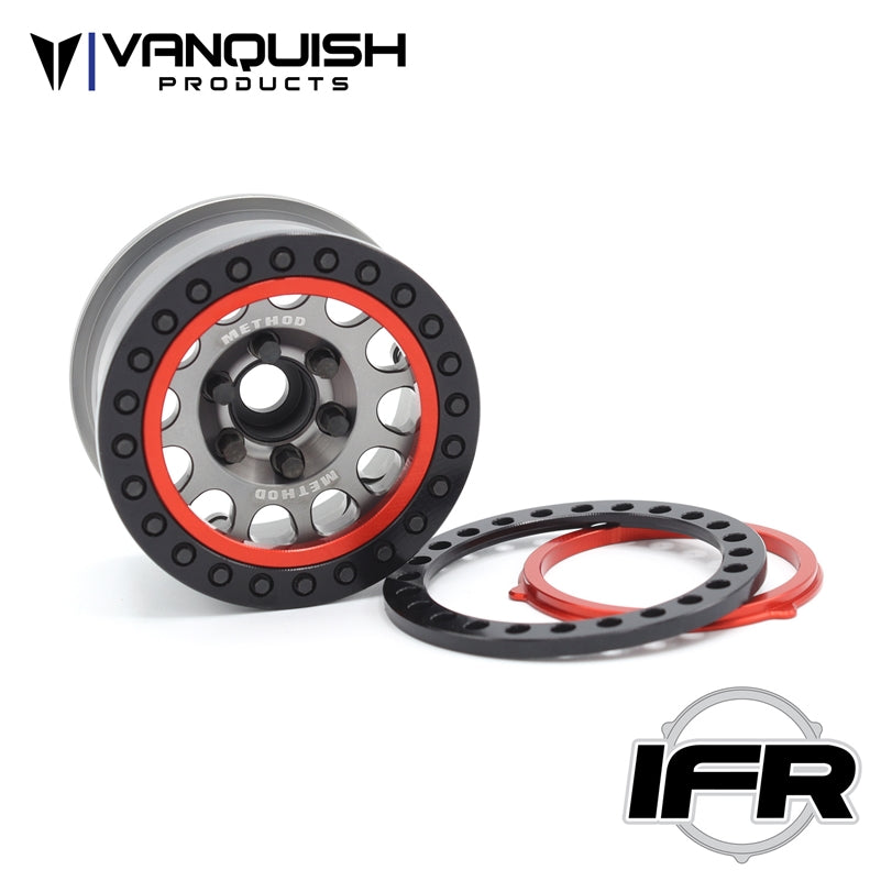 Vanquish Products 1.9" Slim IFR Inner Ring Grey Anodized (1)