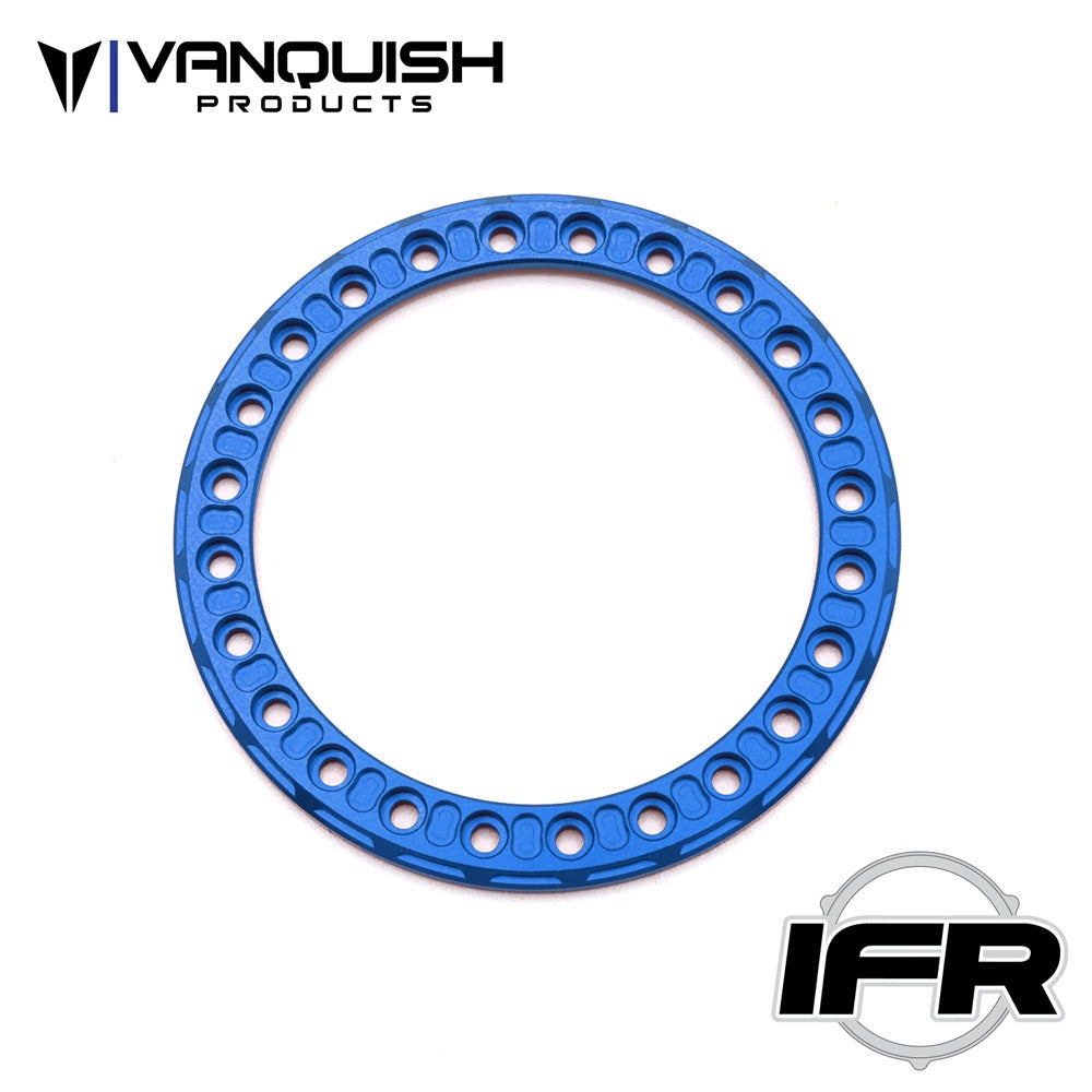 Vanquish Products 1.9" IFR Skarn Beadlock Ring Blue Anodized (1)