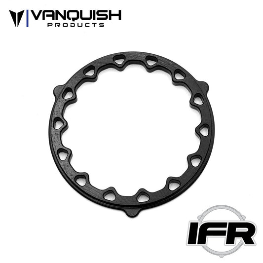 Vanquish Products 1.9" Delta IFR Inner Ring Black Anodized (1)