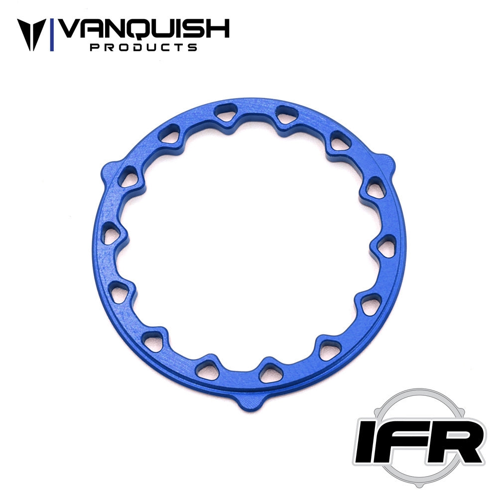 Vanquish Products 1.9" Delta IFR Inner Ring Blue Anodized (1)
