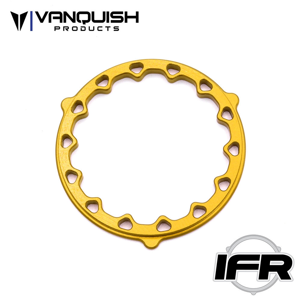 Vanquish Products 1.9" Delta IFR Inner Ring Gold Anodized (1)