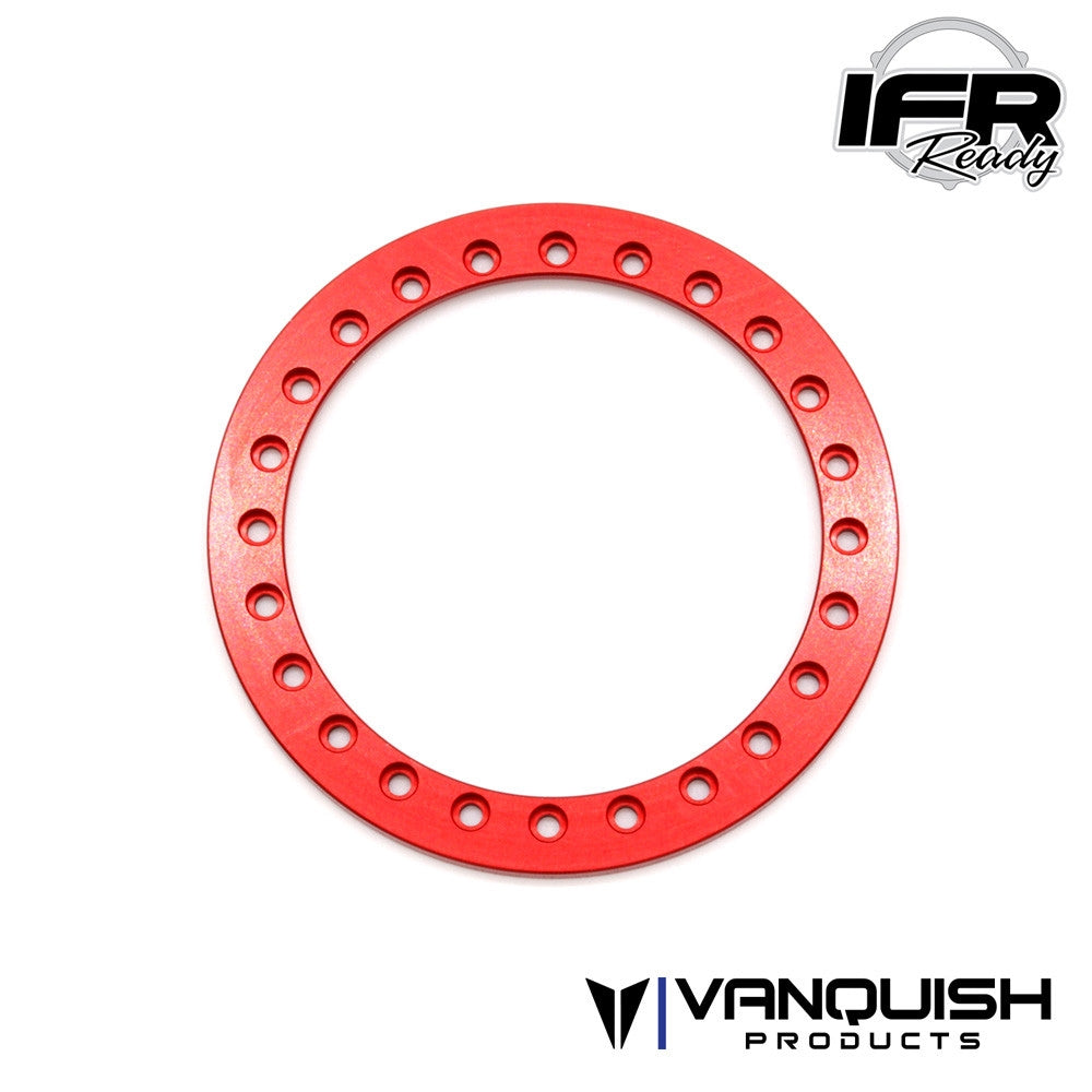 Vanquish Products 2.2" IFR Original Beadlock Ring Red Anodized
