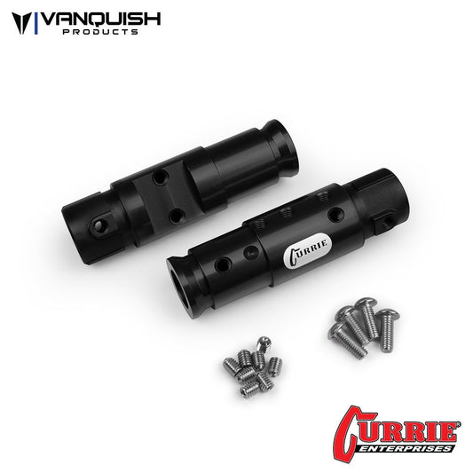 Vanquish Products Currie SCX10 Front Tubes Black Anodized