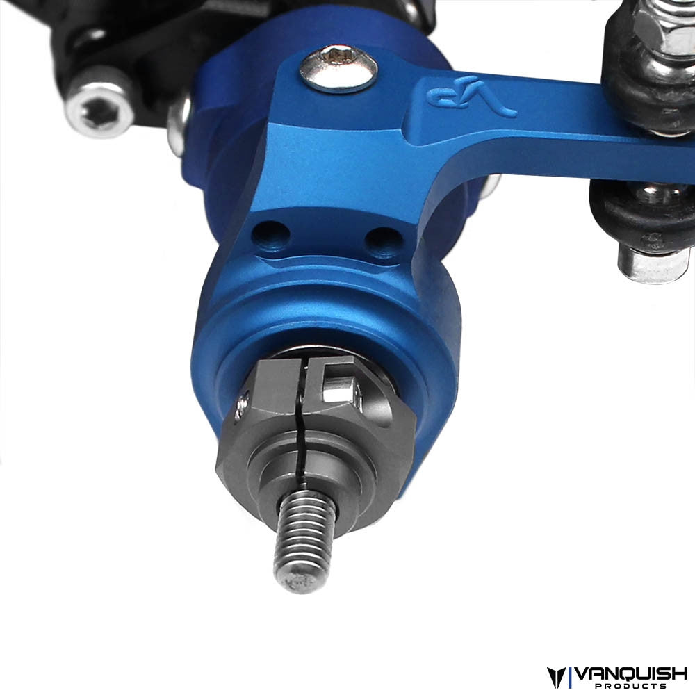 Vanquish Products 12mm Clamping Hex Hub Clear Anodized (2)