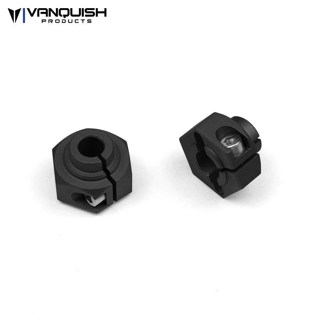 Vanquish Products 12mm Clamping Hex Hub Black Anodized (2)