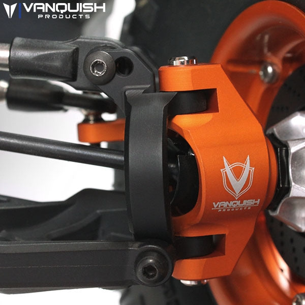 Vanquish Products Yeti Front Caster Blocks Black Anodized