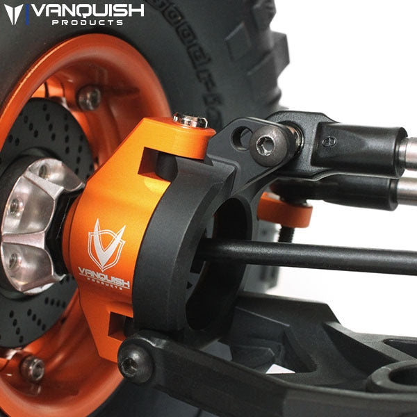 Vanquish Products Yeti Front Caster Blocks Black Anodized