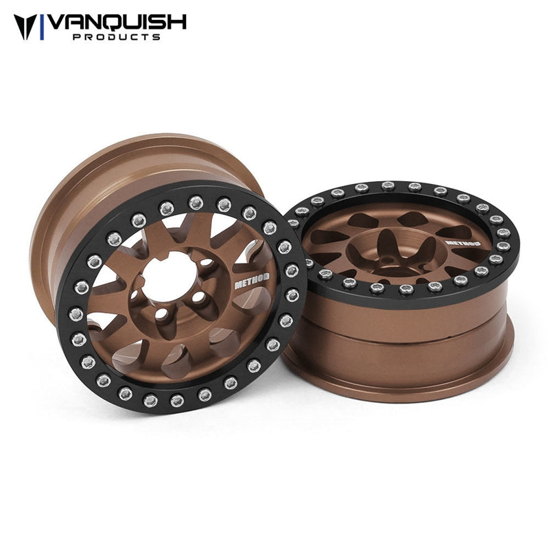 Vanquish Products Method 1.9" Race Wheel 101 Bronze Anodized (2)