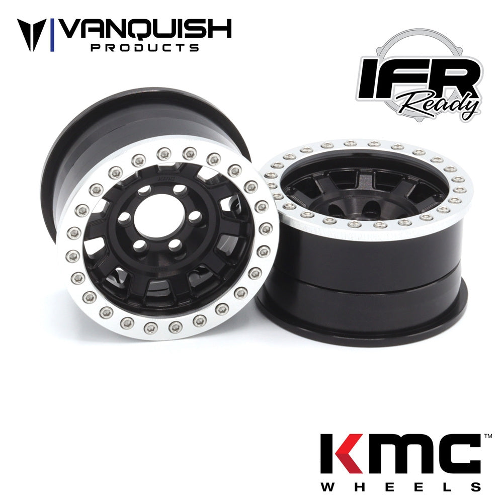Vanquish Products KMC 1.9" KM236 Tank Black Anodized (2)