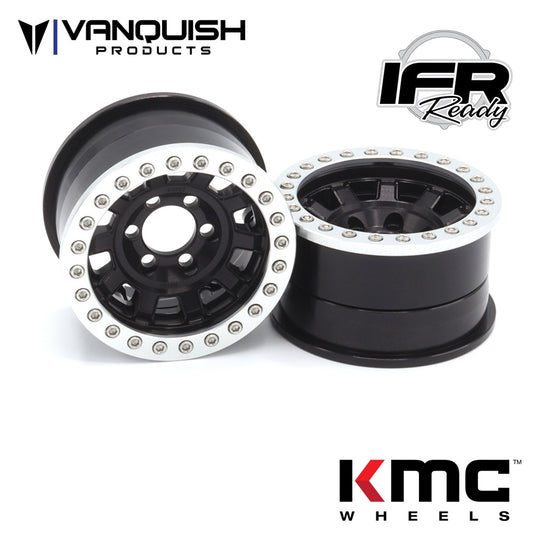Vanquish Products KMC 1.9" KM236 Tank Black Anodized (2)