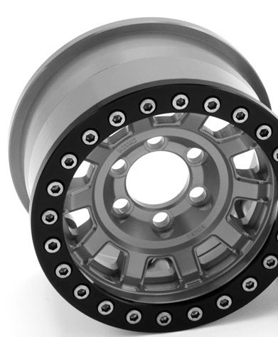 Vanquish Products Single KMC 1.9" KM236 Tank Grey Anodized (1)