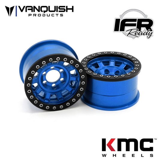 Vanquish Products KMC 1.9" KM236 Tank Blue Anodized (2)