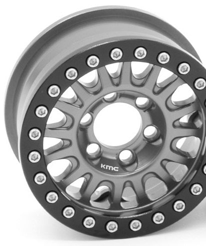 Vanquish Products Single KMC 1.9" KM445 Impact Grey Anodized (1)