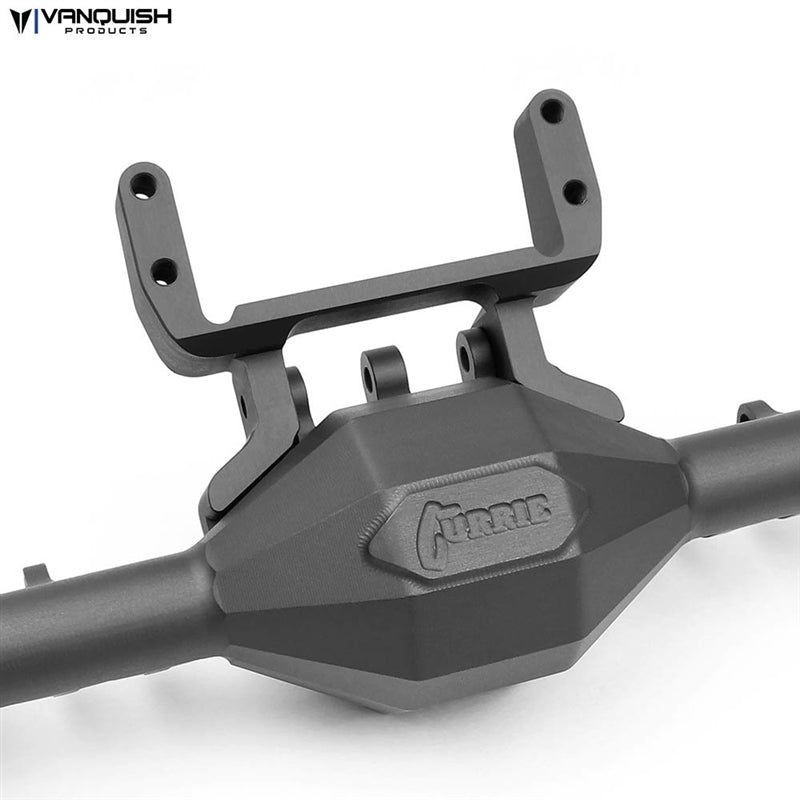 Vanquish Products SCX10 II Currie F9 Servo Mount Kit Black Anodized