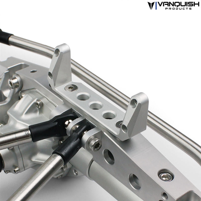Vanquish Products AR60 Axle Servo Mount Clear Anodized