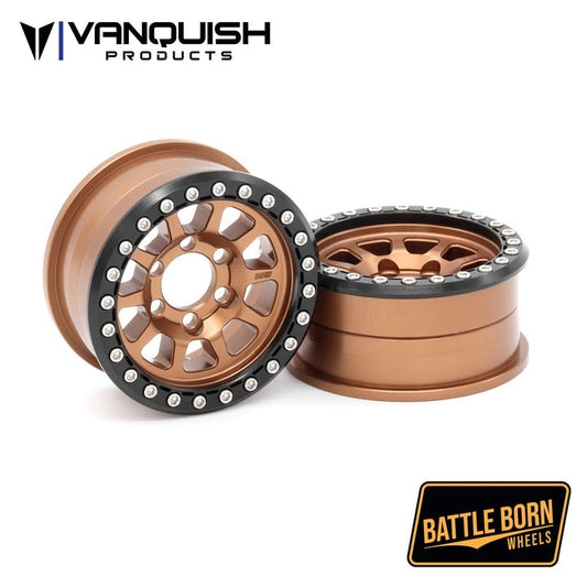 Vanquish Products Battle Born Wheels 1.9" Sierra Wheels Bronze Anodized (2)