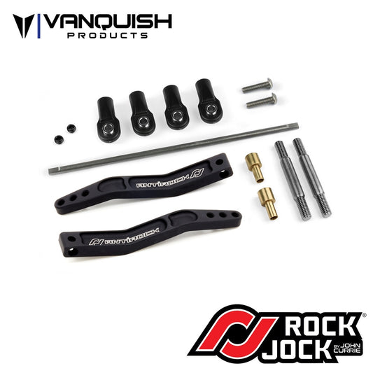 Vanquish Products Rock Jock Antirock Yeti Sway Bar V3 Black Anodized