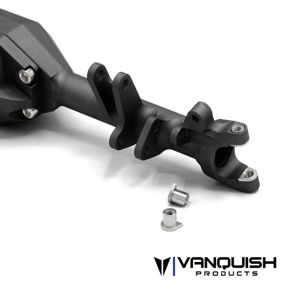 Vanquish Products Currie VS4-10 F9 Front Axle Black Anodized