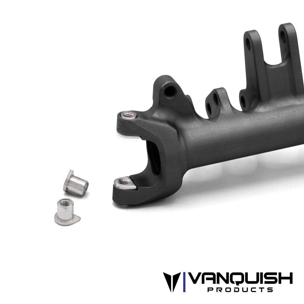 Vanquish Products Currie VS4-10 F9 Front Axle Black Anodized