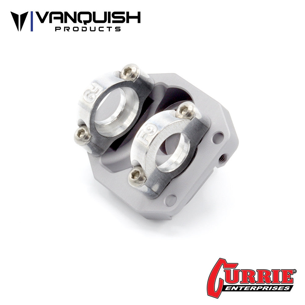 Vanquish Products Currie VS4-10 F9 Front Axle Clear Anodized