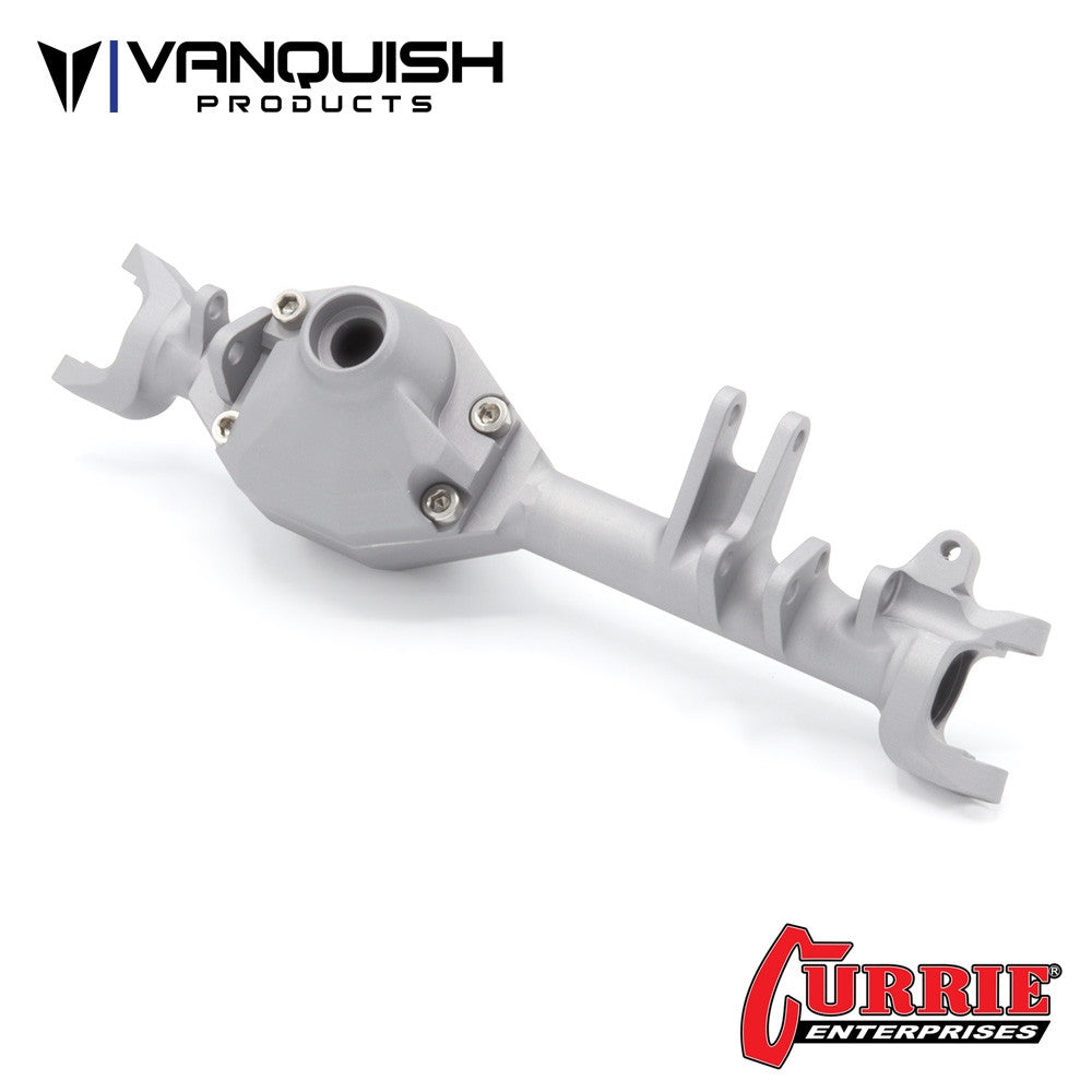 Vanquish Products Currie VS4-10 F9 Front Axle Clear Anodized