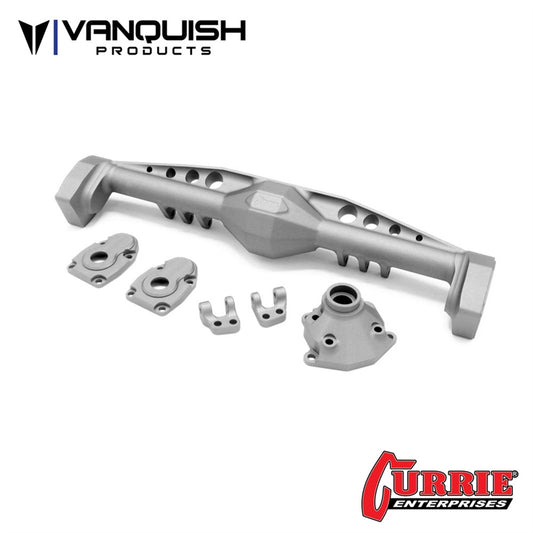 Vanquish Products Axial Capra Currie F9 Rear Axle Clear Anodized