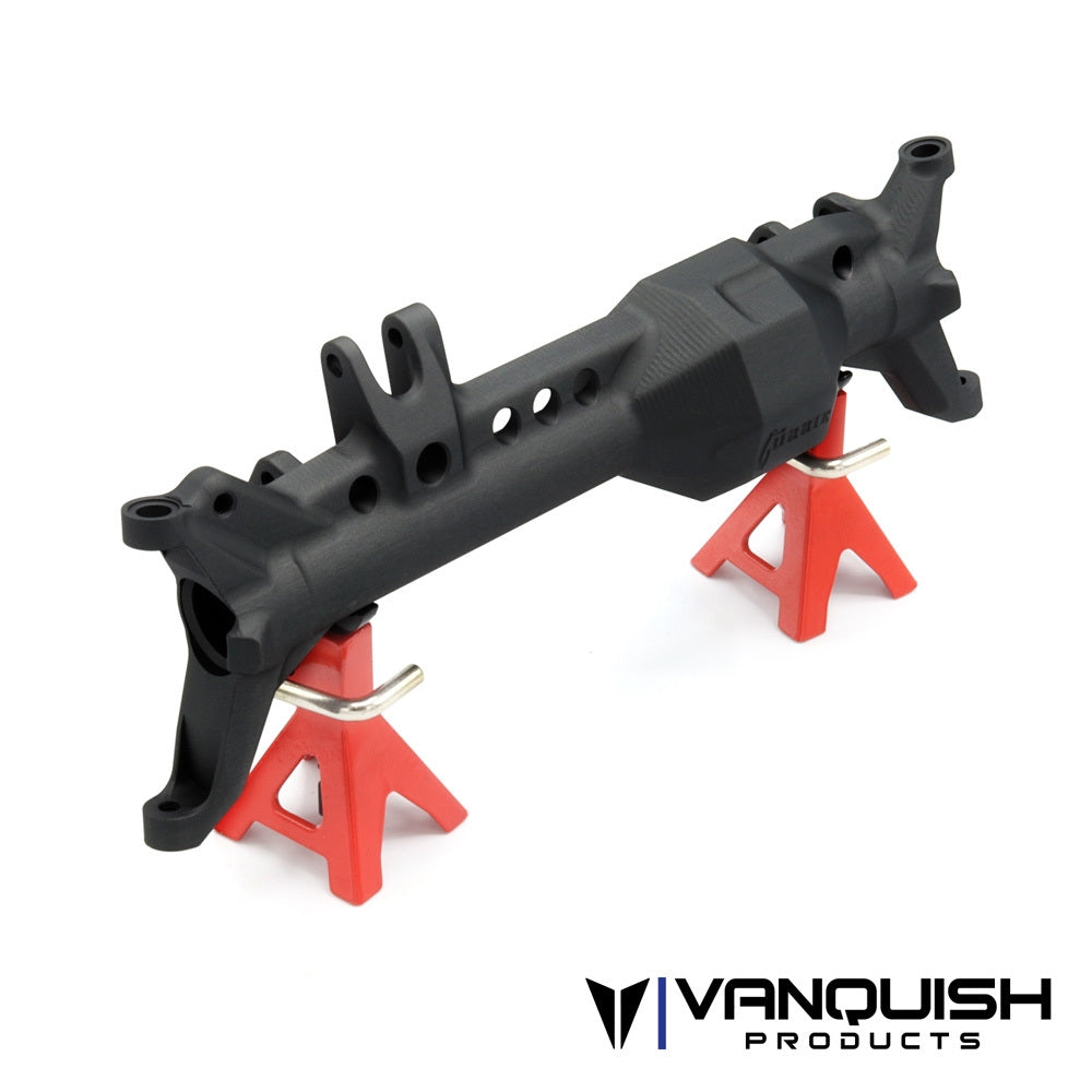 Vanquish Products Currie F10 Aluminum Front Axle Housing - Black Anodized