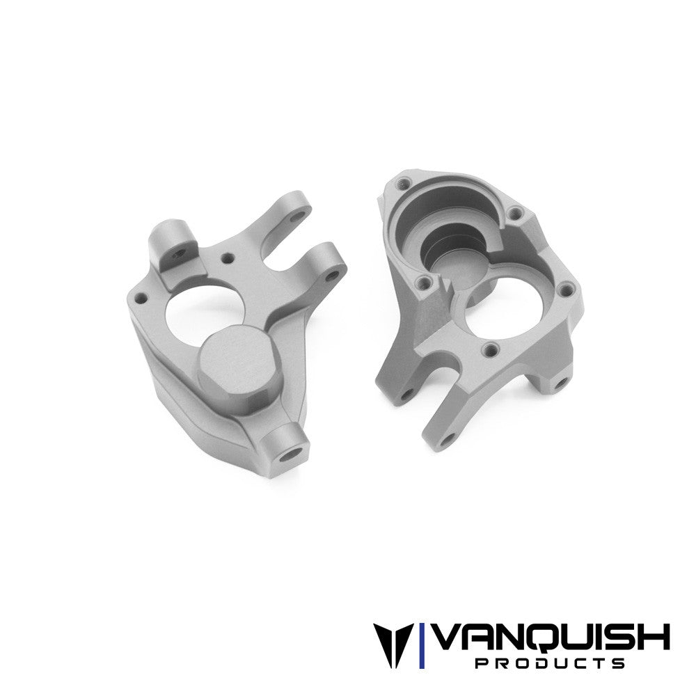 Vanquish Products F10 Portal Aluminum Front Knuckle - Clear Anodized