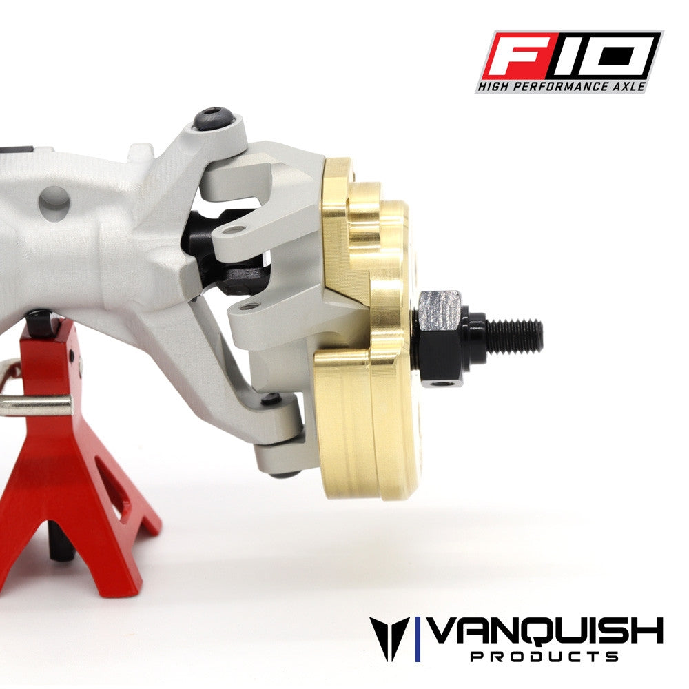 Vanquish Products Brass F10 Portal Knuckle Weight - Low Offset