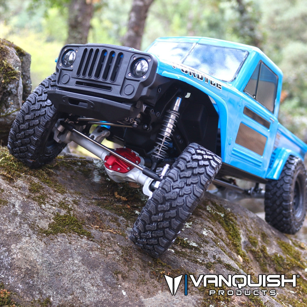 Vanquish Products Currie HD44 VS4-10 Front Axle Black Anodized