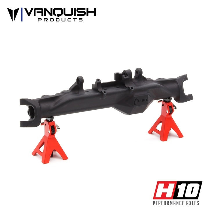 Vanquish Products H10 Aluminum Front Axle Housing - Black