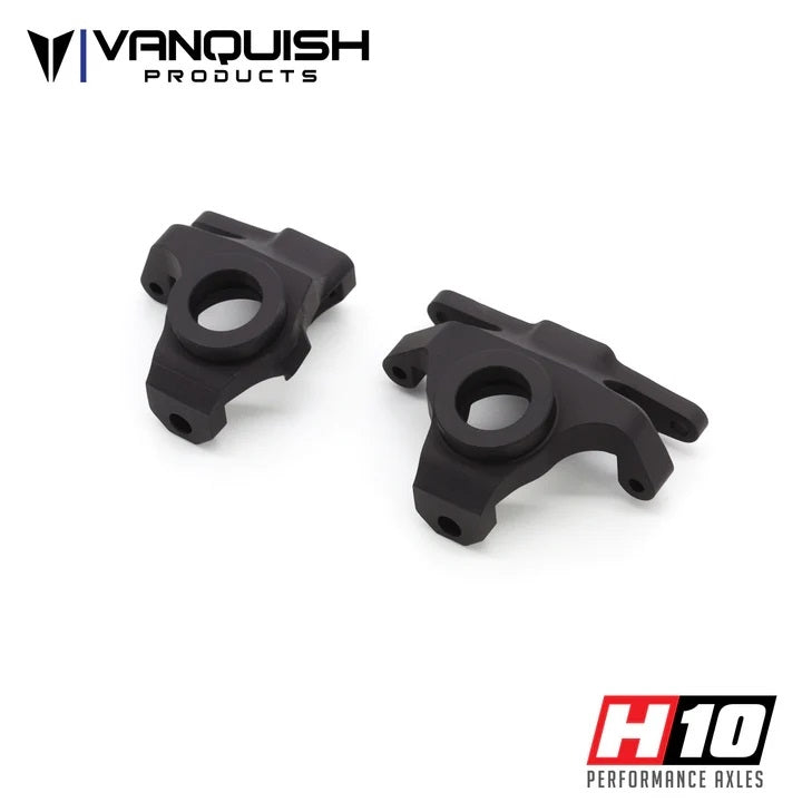 Vanquish Products H10 Aluminum Steering Knuckles - Black