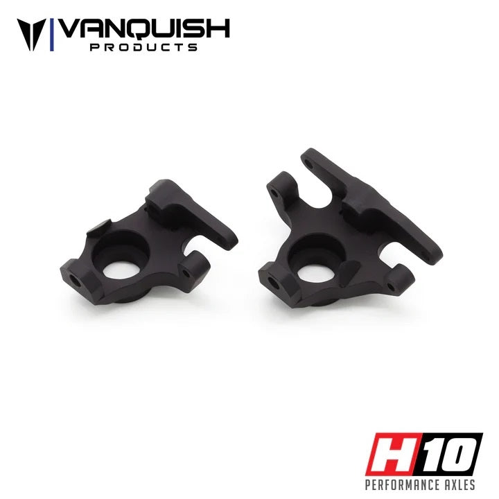 Vanquish Products H10 Aluminum Steering Knuckles - Black