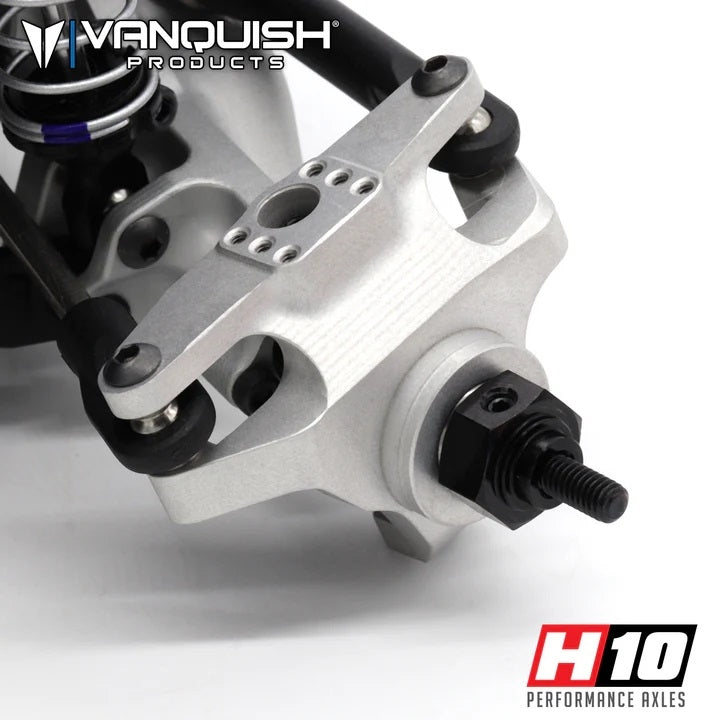 Vanquish Products H10 Aluminum Steering Knuckles - Black