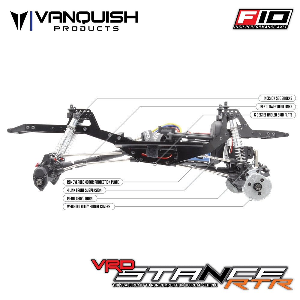 Vanquish Products VRD Stance RTR - Green
