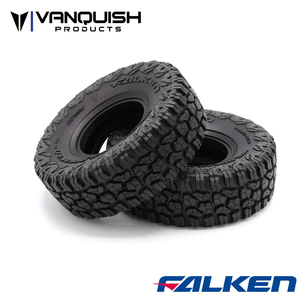 Vanquish Products Falken Wildpeak R/T 4.19 - 1.9" Tires - Red Compound (2)