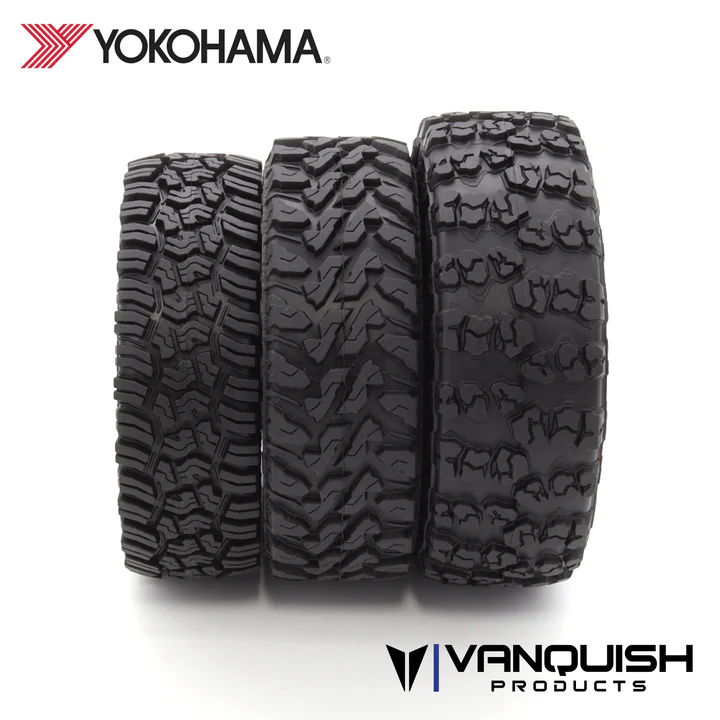 Vanquish Products Yokohama Geolandar X-AT 1.9 Tires (2) Red Compound