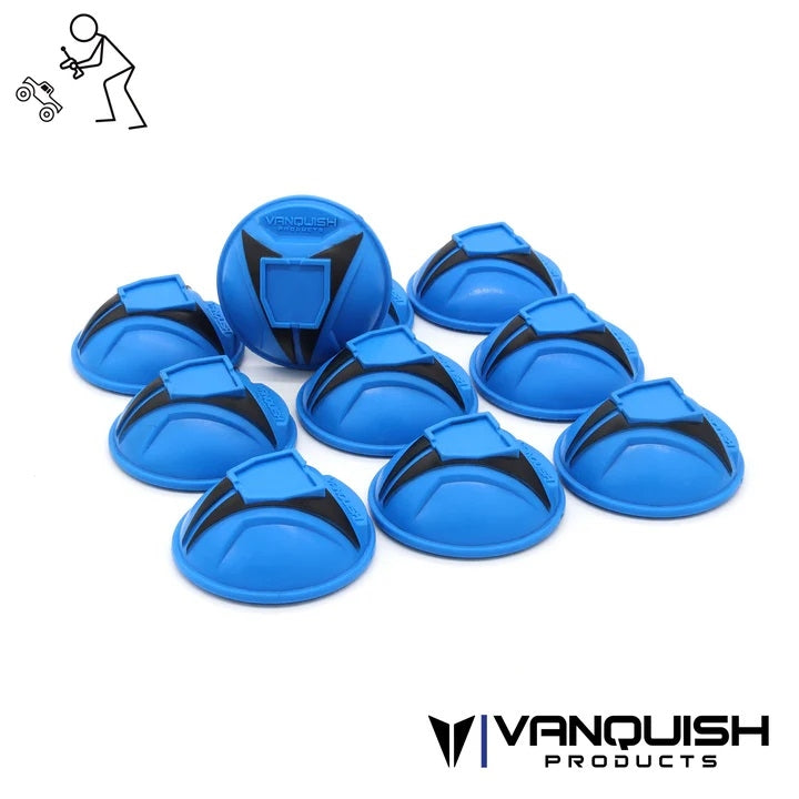 Vanquish Products Course Marker Pack (10) - Blue