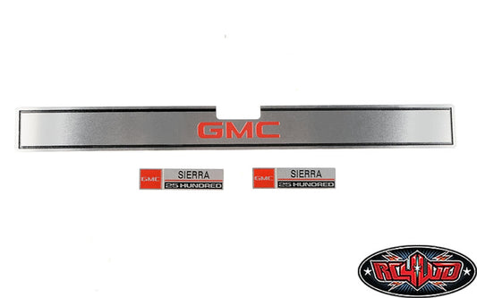 RC4WD Rear and Side Metal GMC Emblems for RC4WD Chevrolet Blazer and K10