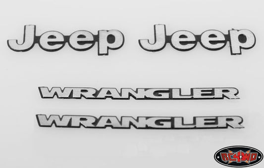 RC4WD Metal Logo for Tamiya CC01 Wrangler